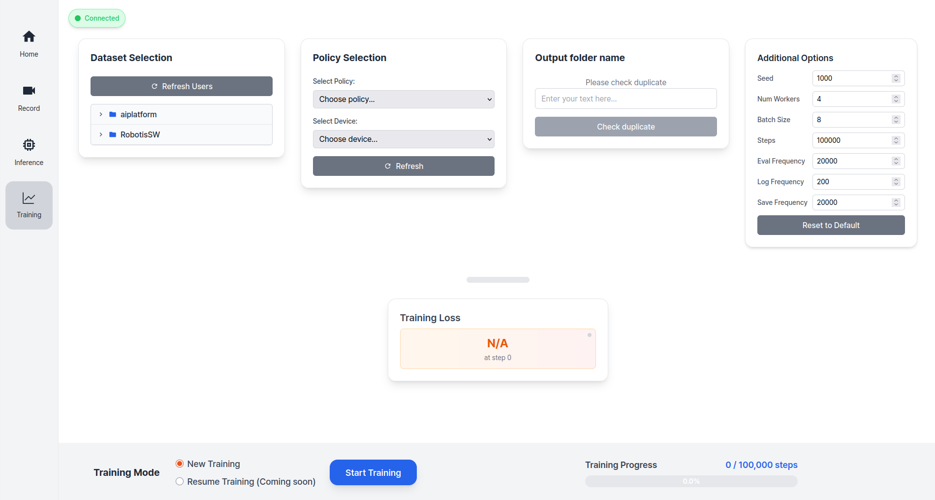 Web UI