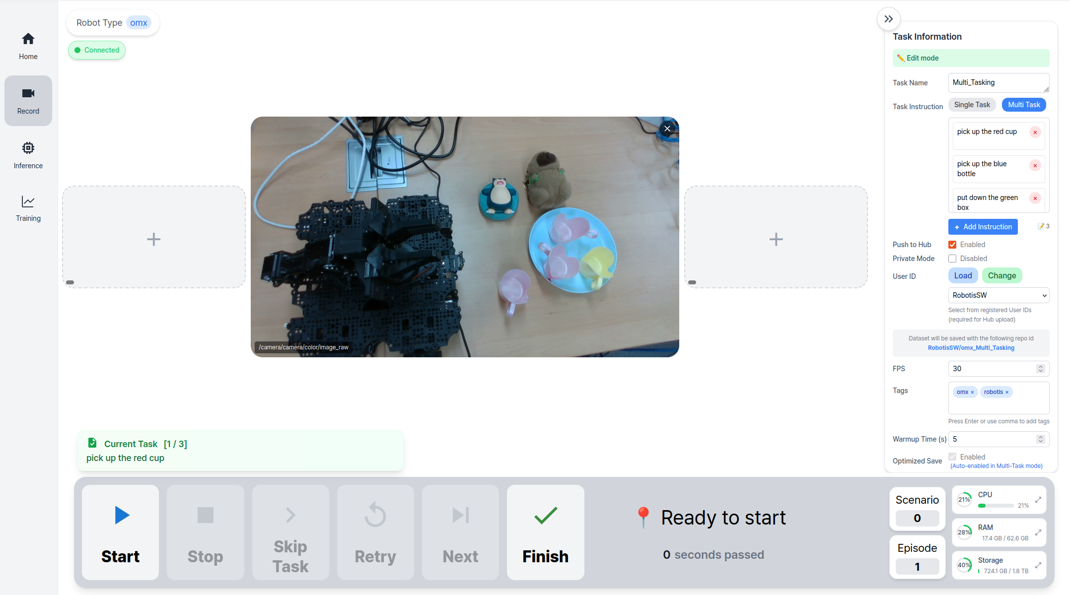 Physical AI Tools Multi-Task