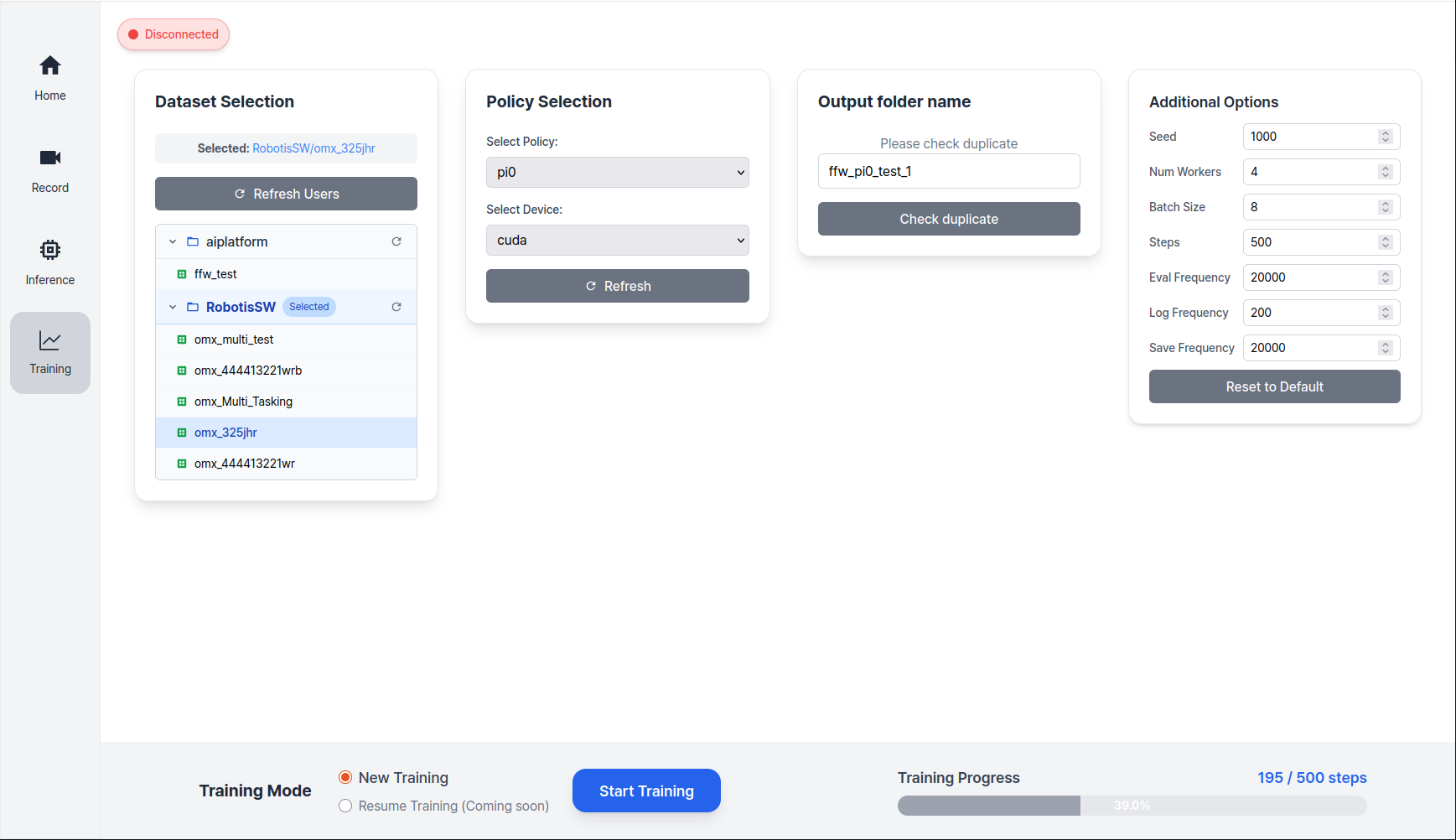 Physical AI Tools Training