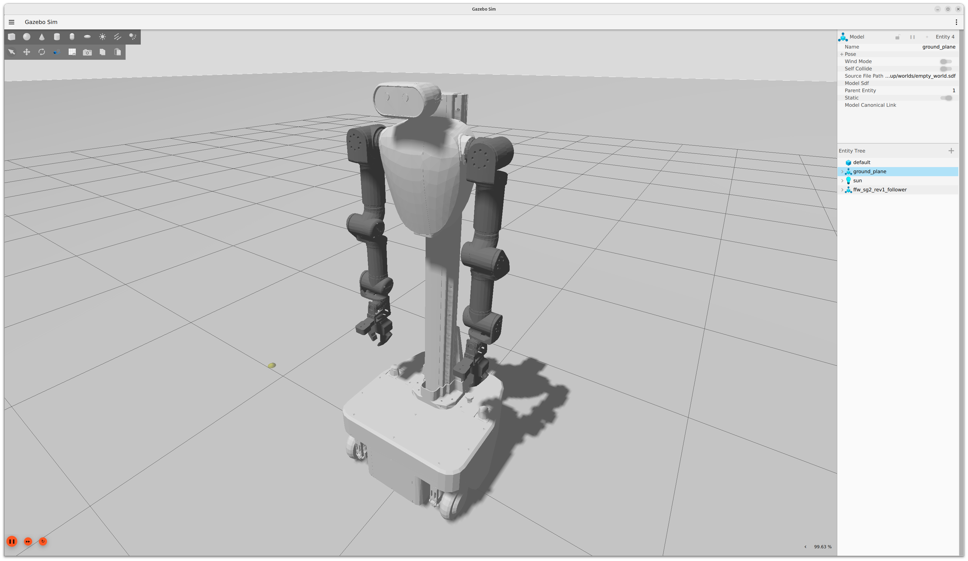 FFW SG2 Simulation