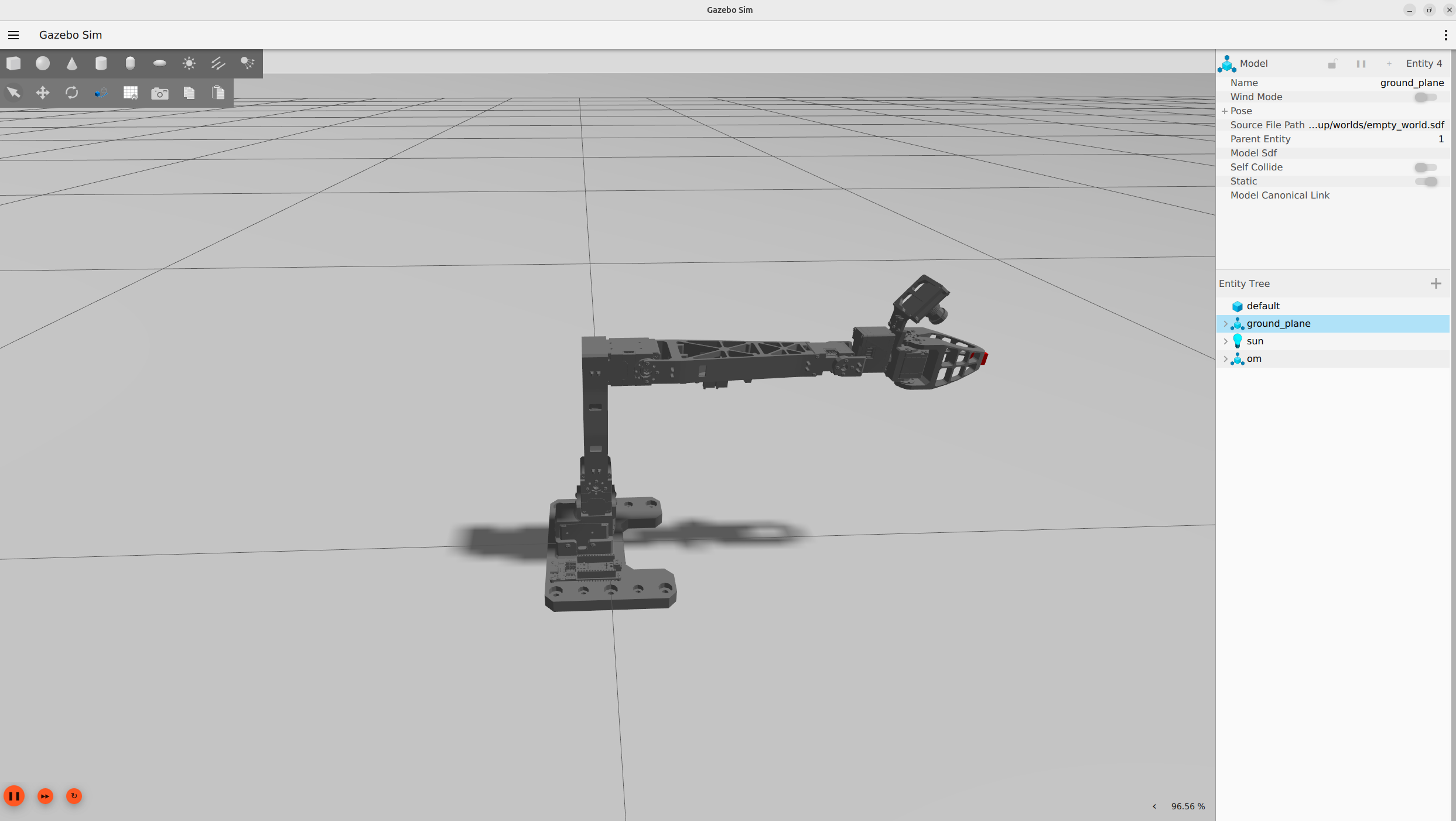 OMX F Simulation