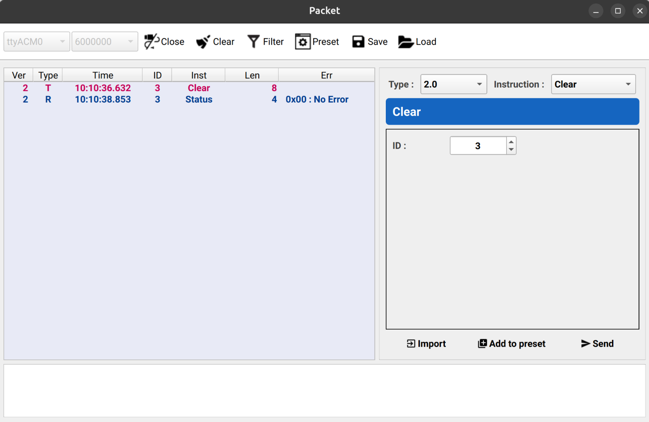 reset multi-turn alarm
