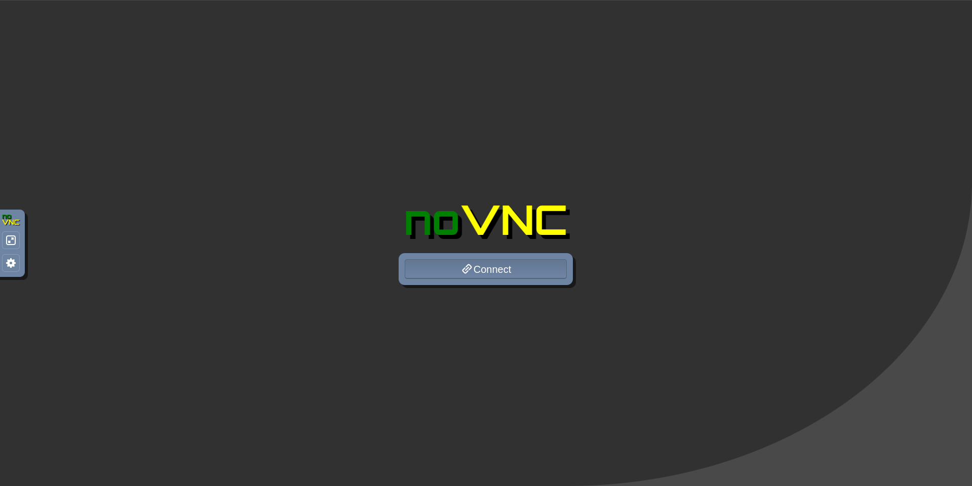 noVNC connect